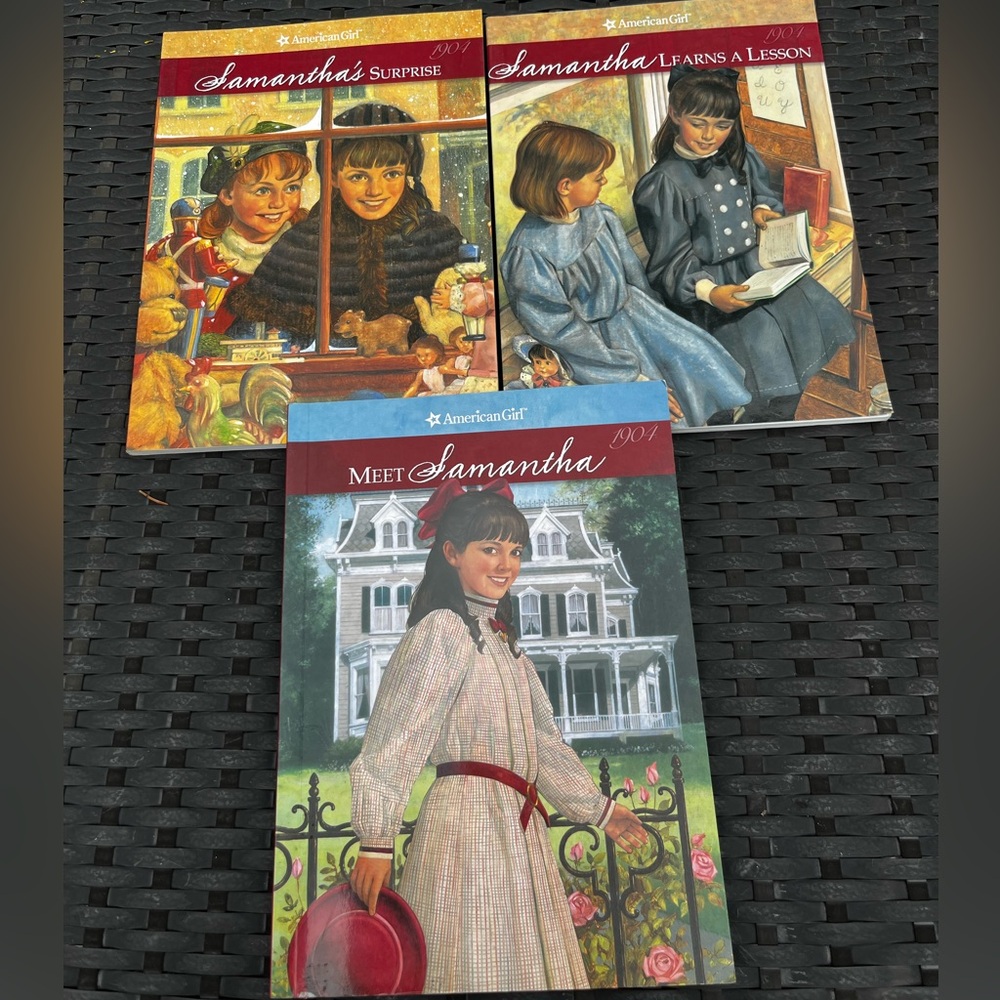 American Girl 'Samantha'  Pool Bundle 3 Chapter Bools Paperback Book Trio